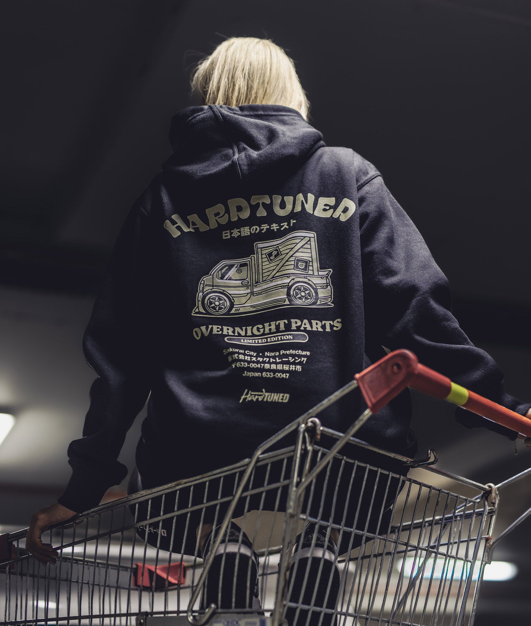 Womens Overnight Parts LTD Hoodie