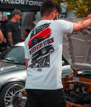 Toyota Supra Never Stay Stock Tee