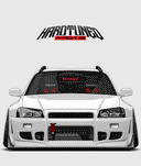 Hardtuned Arch Window Banner