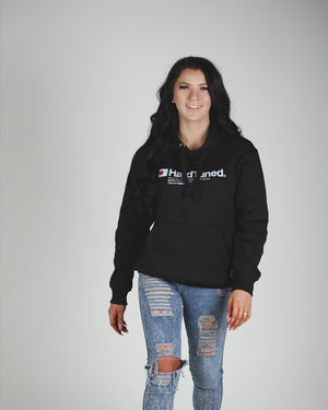Hardtuned Essential Womens Hoodie - Black