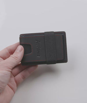 Izumiotsu Black/Red Cardholder