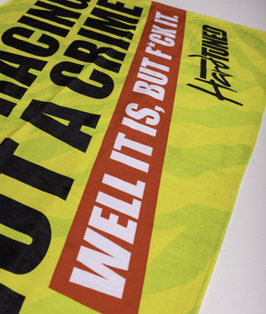 Street Racing Beach Towel - Hardtuned