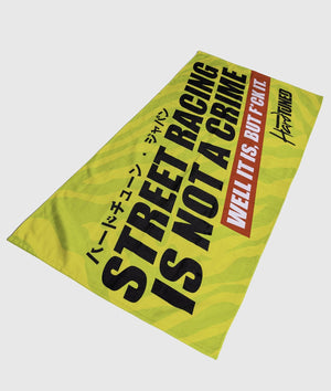 Street Racing Beach Towel - Hardtuned