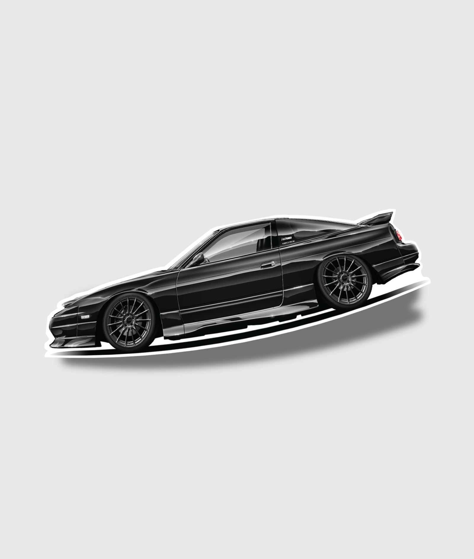 Nissan 180SX Sticker - Black