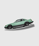 Nissan S13 Sticker - Seafoam
