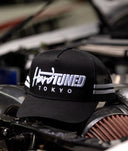Hardtuned Tokyo Stripes Black - A-Frame Trucker