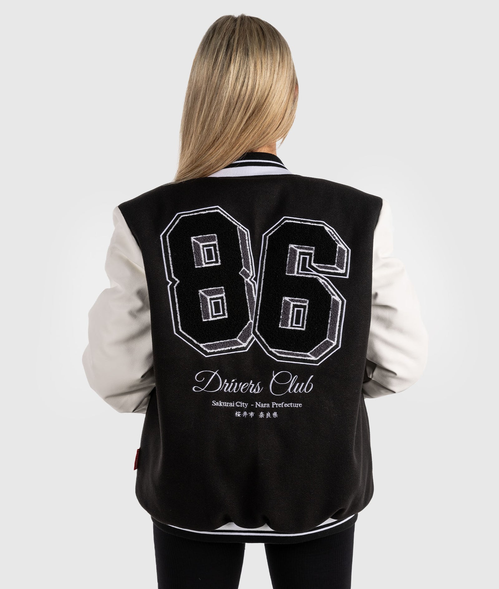 Womens AE86 Drivers Club Varsity Jacket
