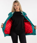 Womens Shred Til Ya Dead Varsity Jacket