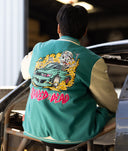 Shred Til Ya Dead Varsity Jacket