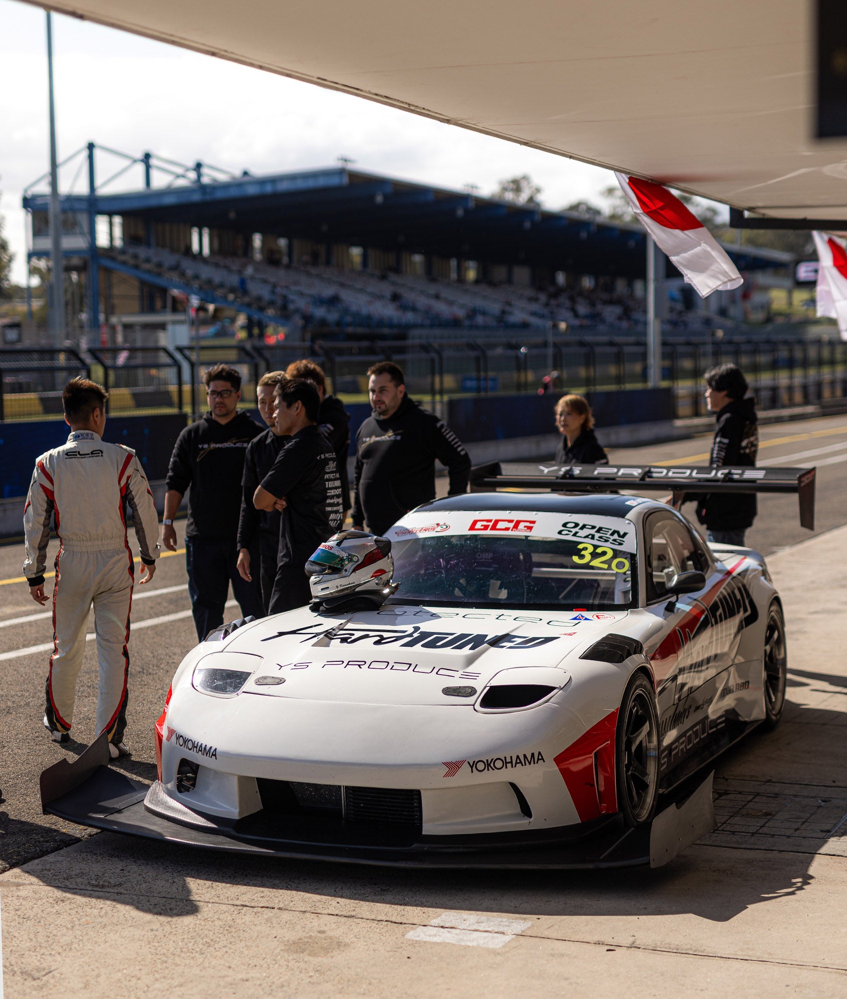 Yuuki Kamakura RX-7 Oversized Team Tee - White