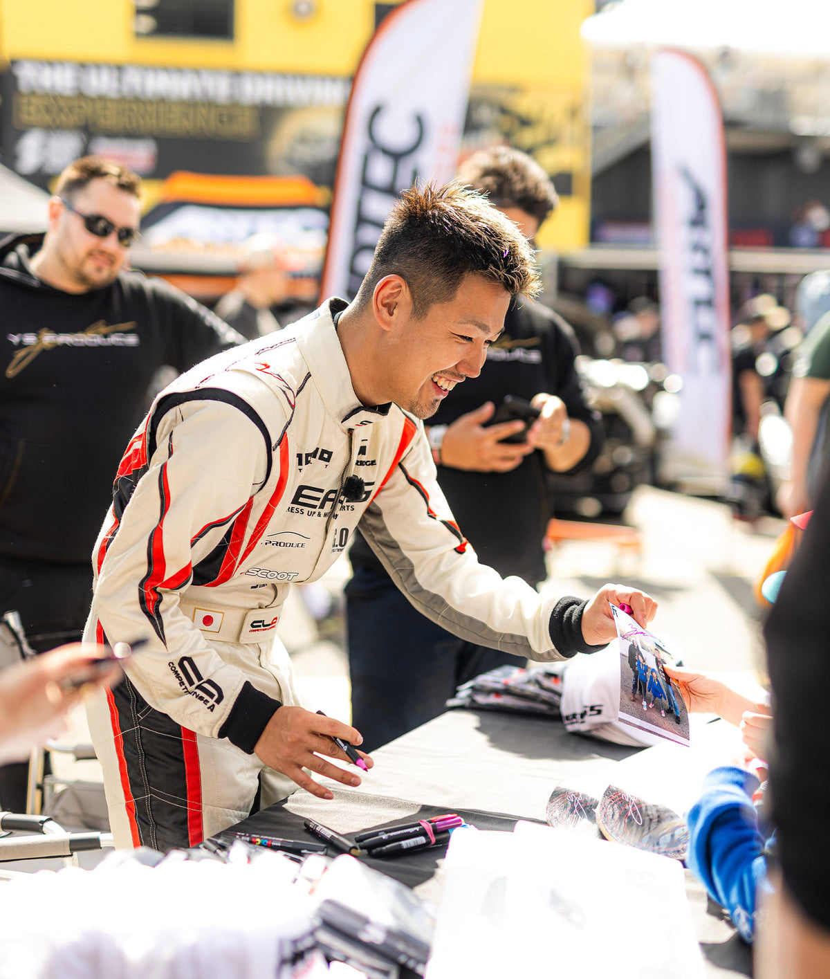 Yuuki Kamakura RX-7 Team Tee - Black