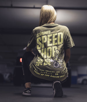 Womens Speed Shop Bunny Tee