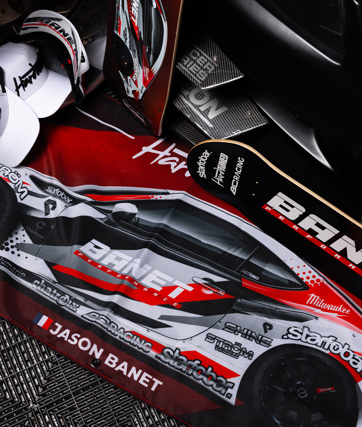 Jason Banet GT86 Garage Flag