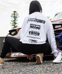 Womens Drift Matsuri Track Tee - White
