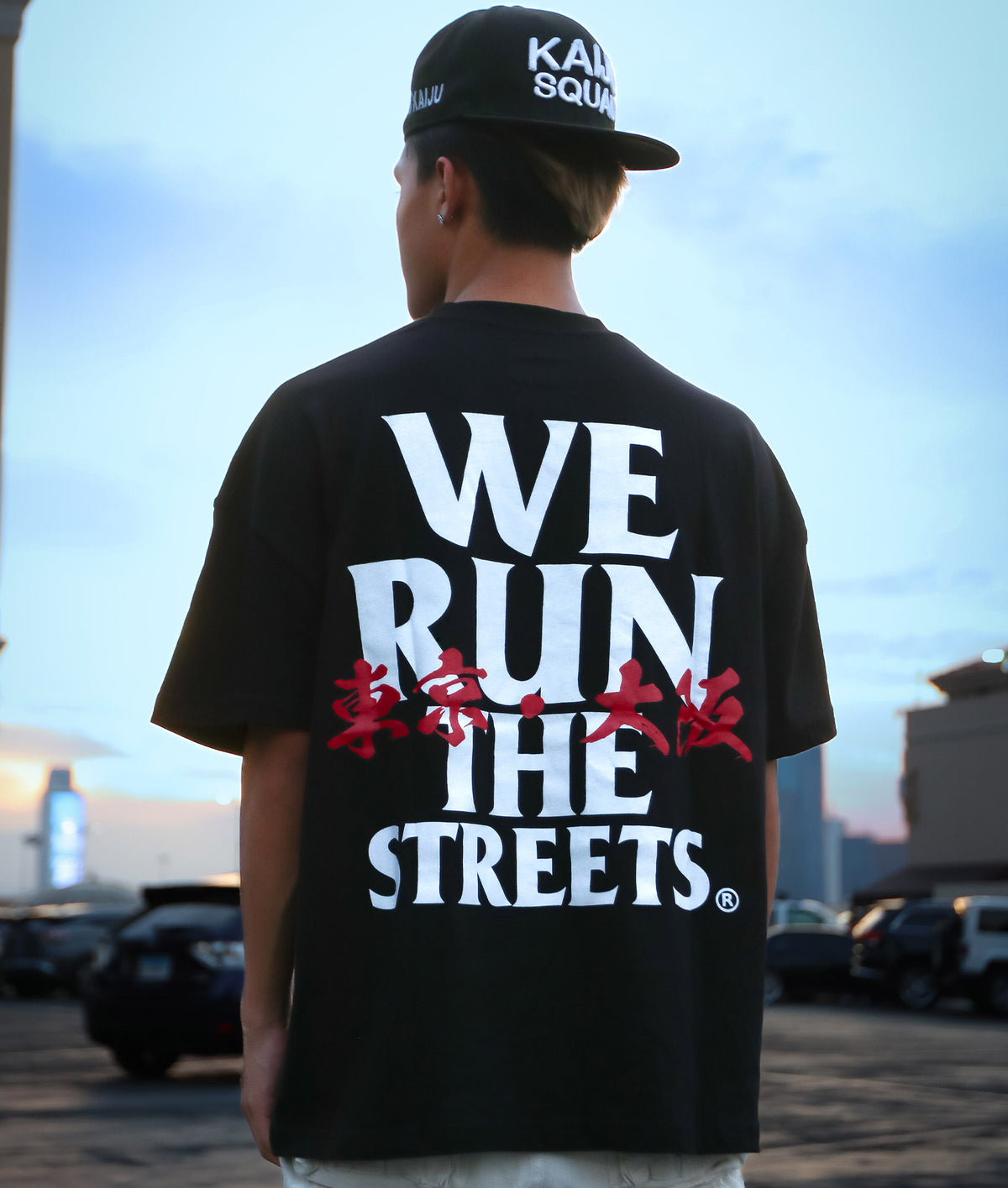 Oversized We Run The Streets Tee