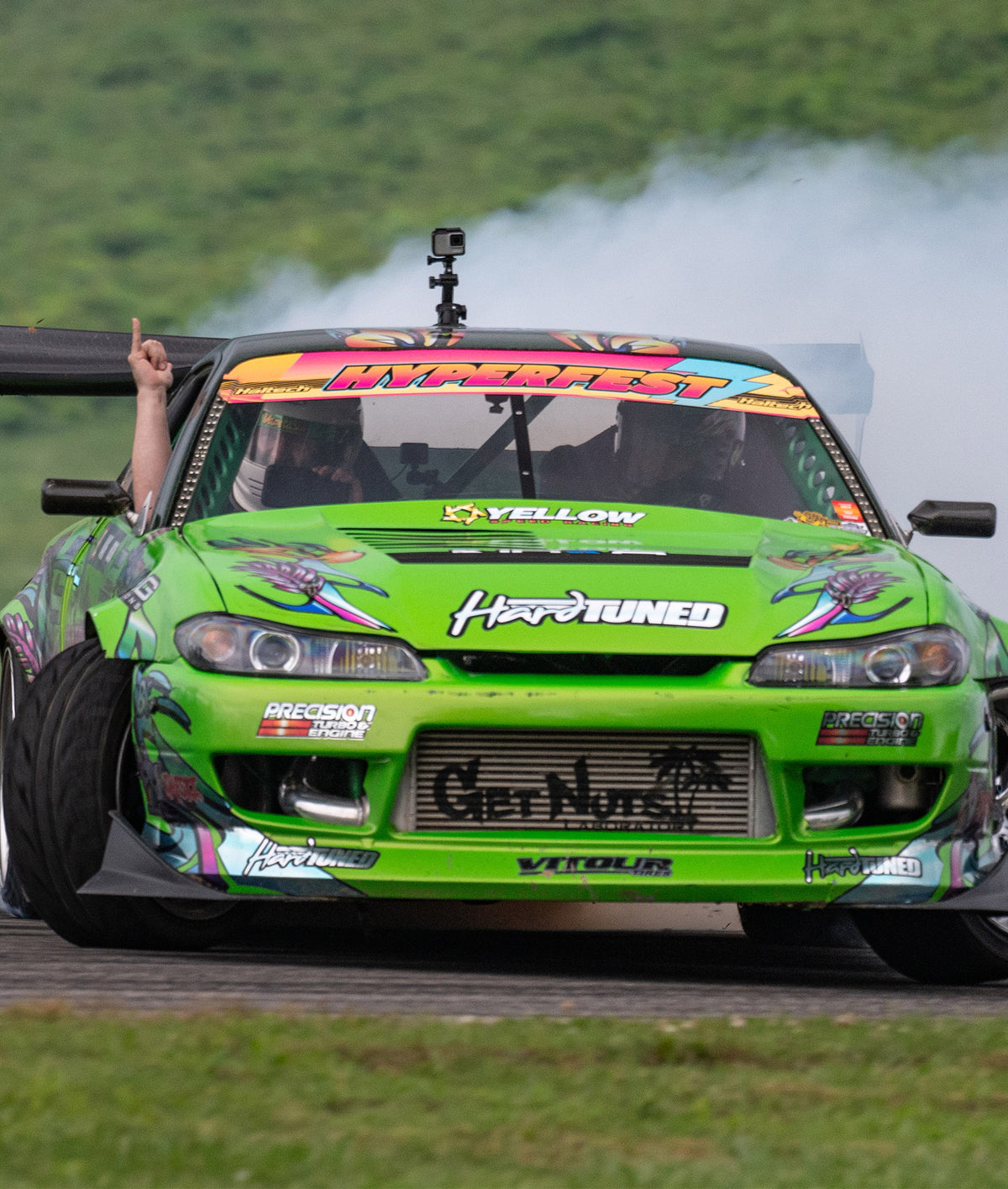 Forrest Wang / Get Nuts Labs Garage Flag