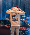 Women's Turbo Bunny Hoodie - Tan