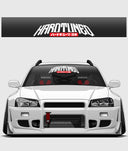 Hardtuned Arch Window Banner