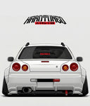 Hardtuned Arch Vinyl Sticker