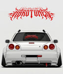 Hardtuned Metal Arch Vinyl Sticker