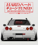 HardTuned Reckless Driving Club - XL Slap