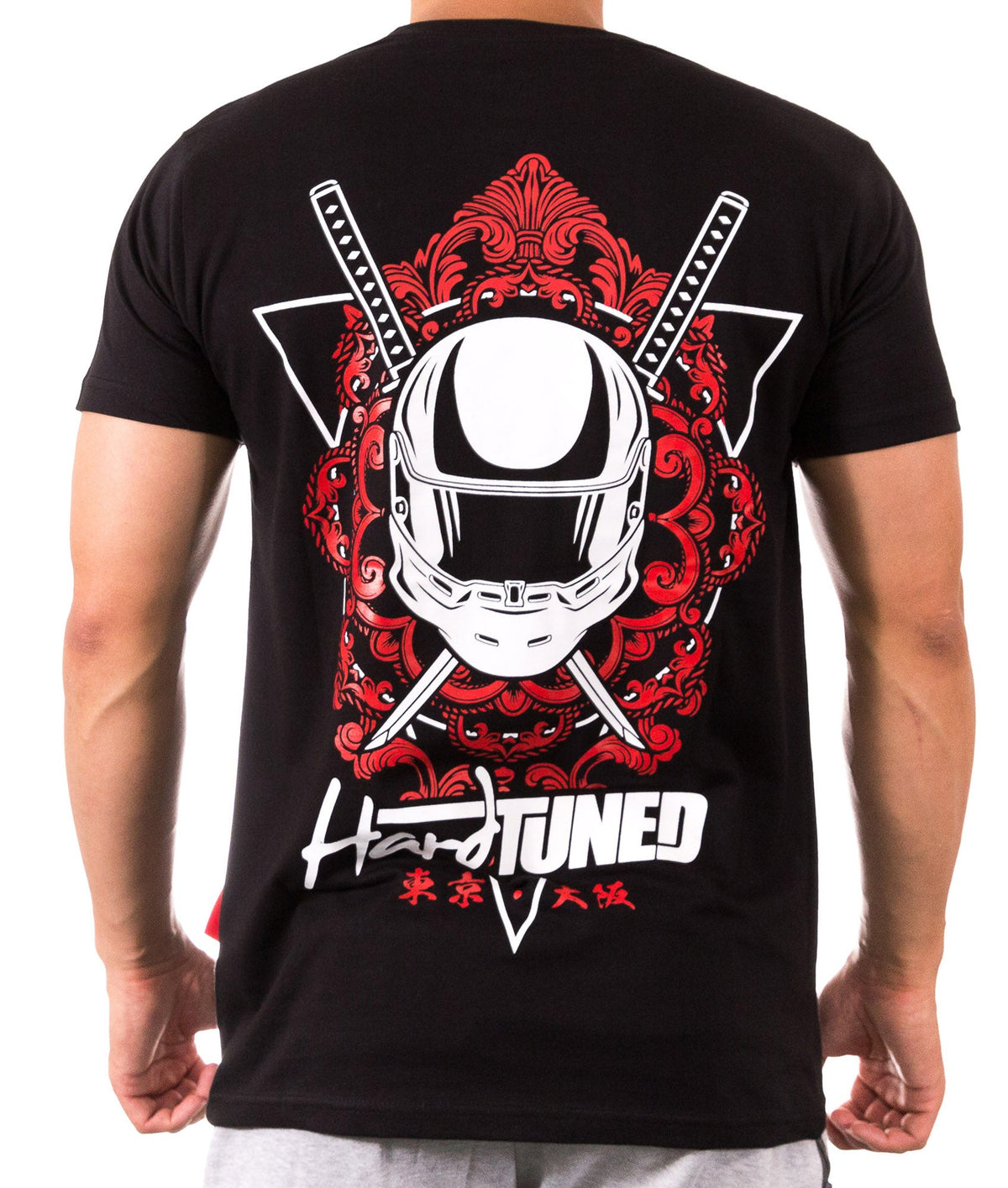 Helmet Tattoo Band Tee - Hardtuned