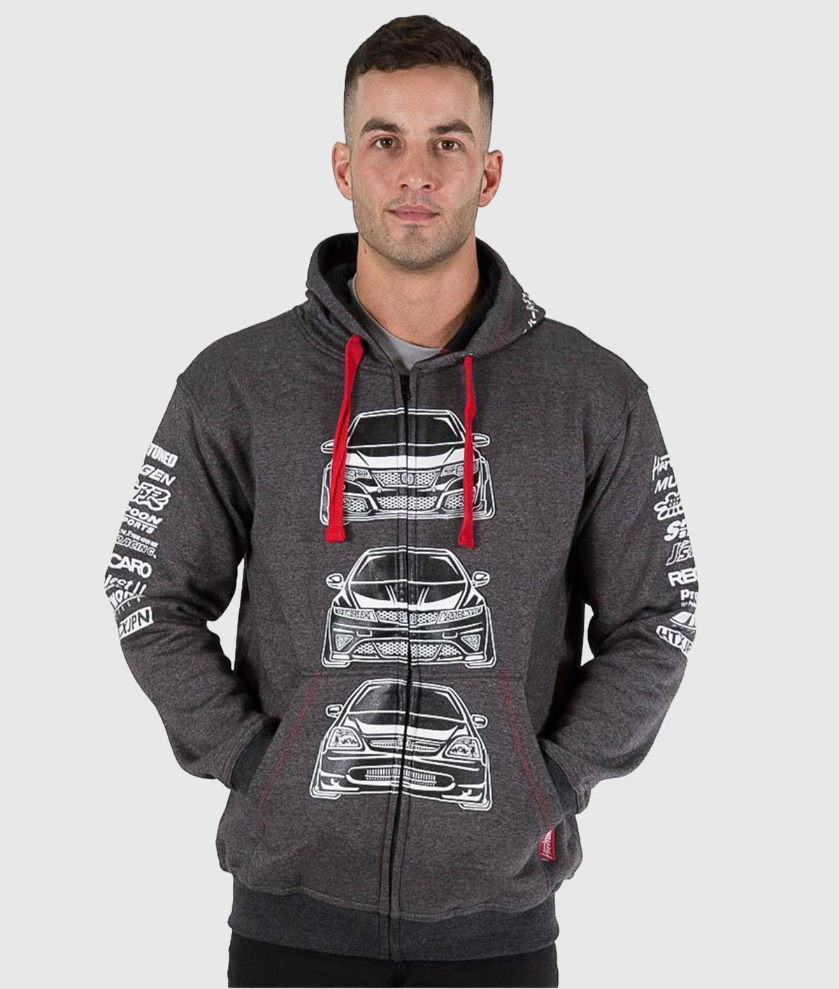 Black honda hoodie best sale