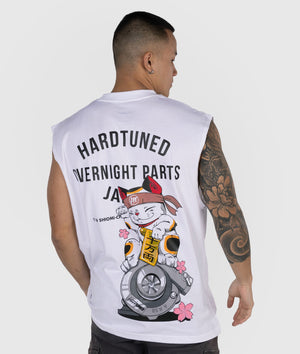 Overnight Parts Kitty Tank Top - Hardtuned