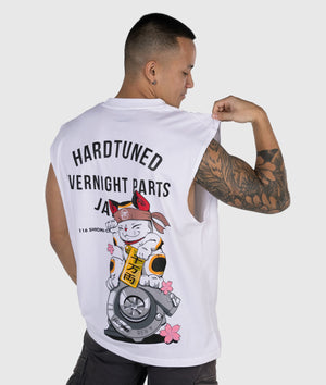 Overnight Parts Kitty Tank Top - Hardtuned