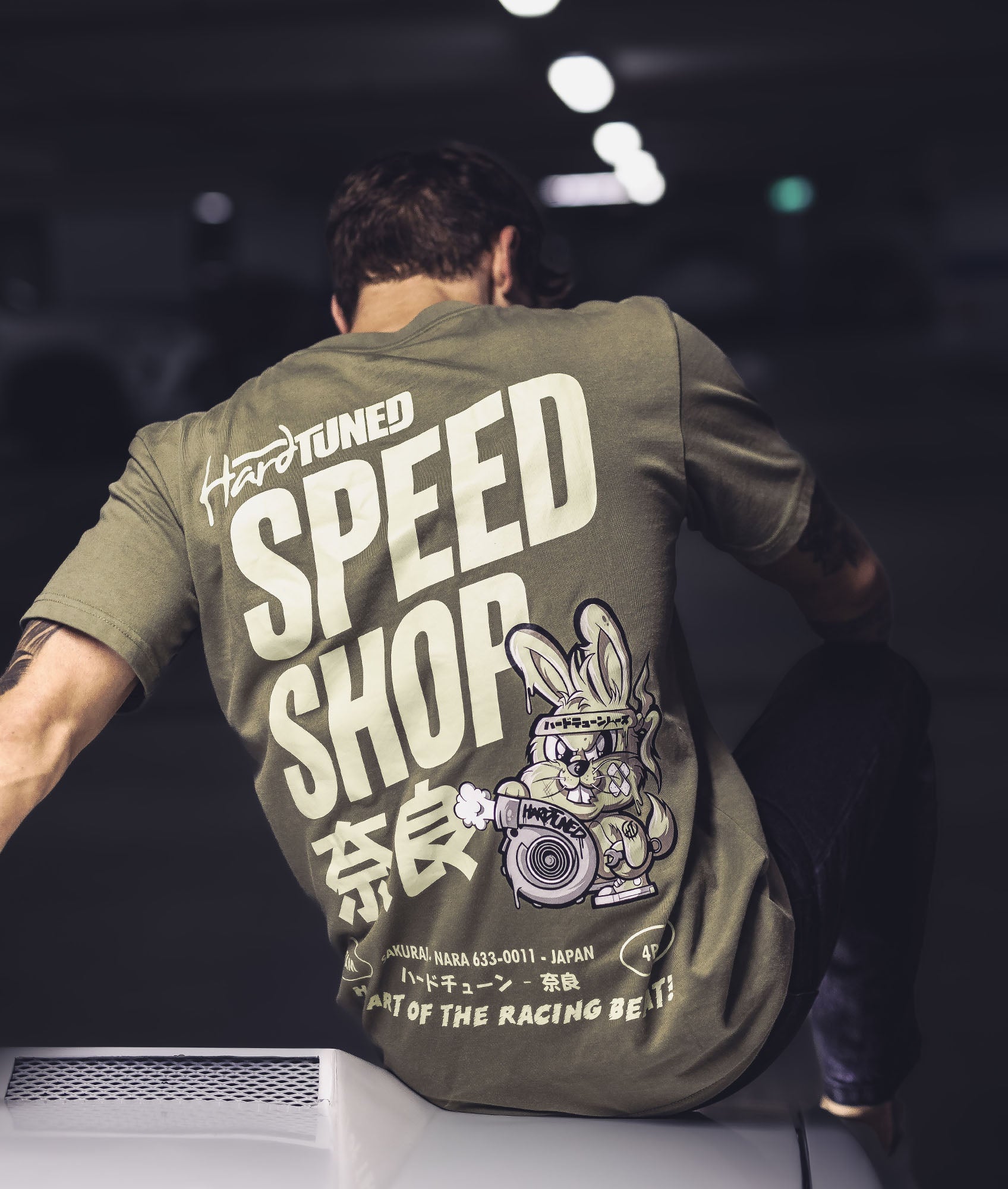 Speed Shop Bunny Tee - Hardtuned