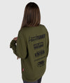 Womens Drift Matsuri Track Tee - Khaki - Hardtuned