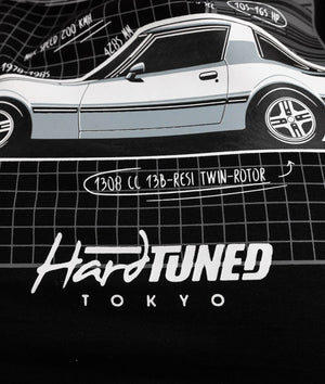 Womens Mazda RX7 Generations Tee - Hardtuned