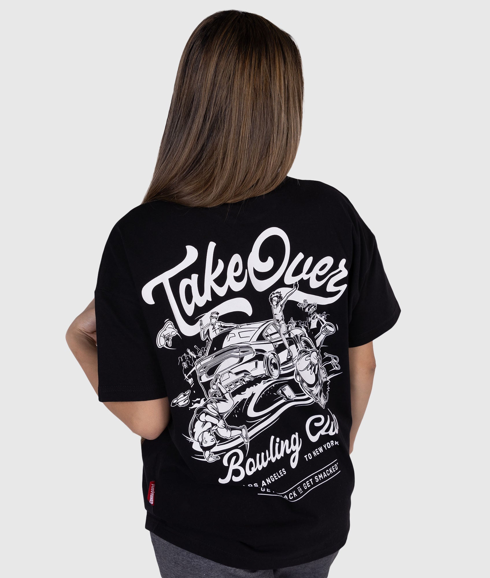 Womens Takeover Bowling Club Tee - Hardtuned