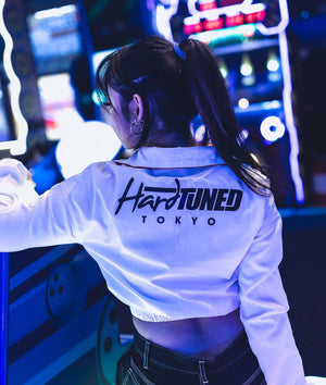 Aero Track Jacket - White - Hardtuned