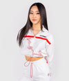 Aero Track Jacket - White - Hardtuned