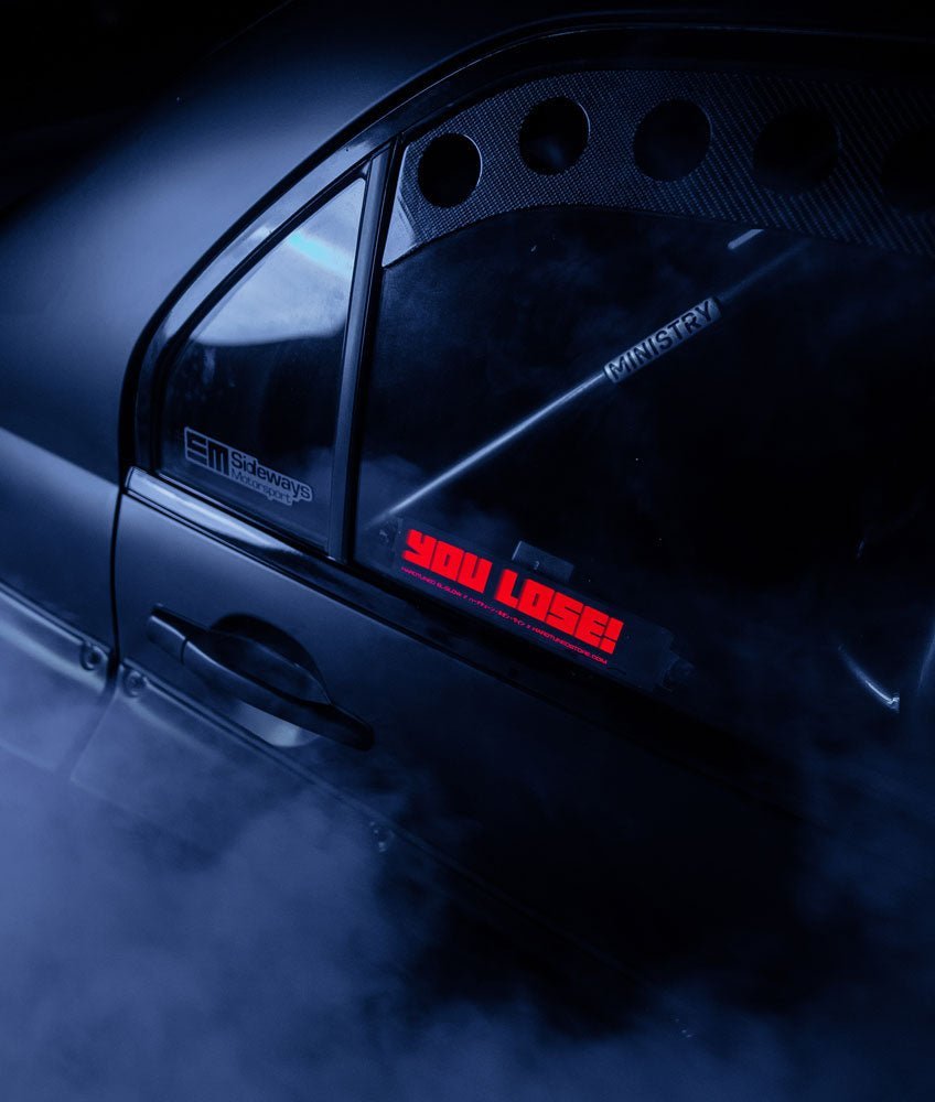 ELGlow™ Custom Text Electric Sticker Hardtuned