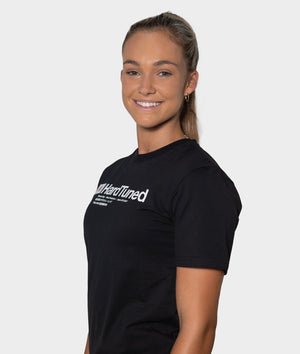 Hardtuned Essential Womens Tee - Black - Hardtuned