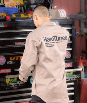 Hardtuned Long Sleeve Work Shirt - Tan - Hardtuned