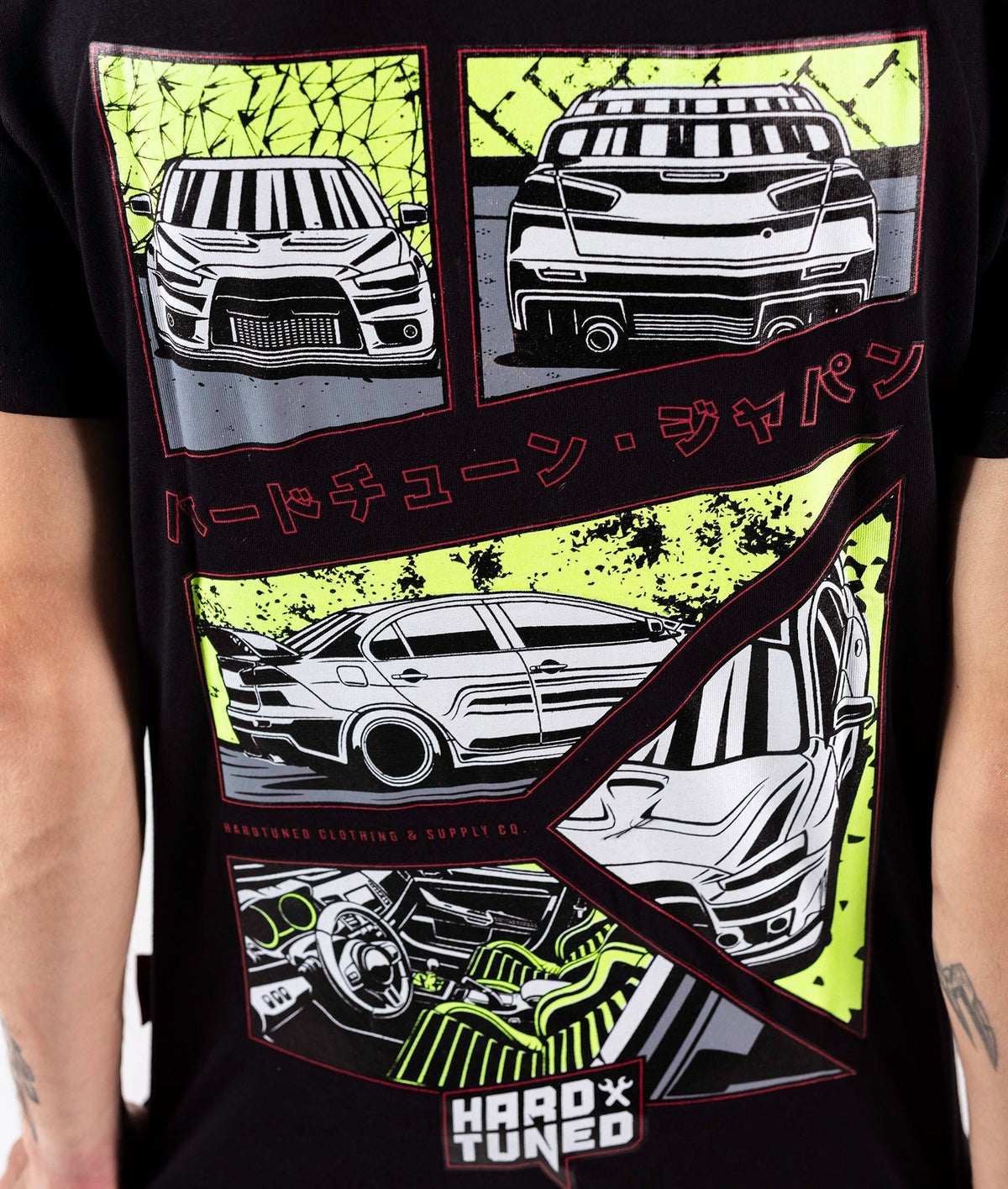Mitsubishi EVO X Fragment Tee - Hardtuned