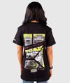 Mitsubishi EVO X Fragment Womens Tee - Hardtuned