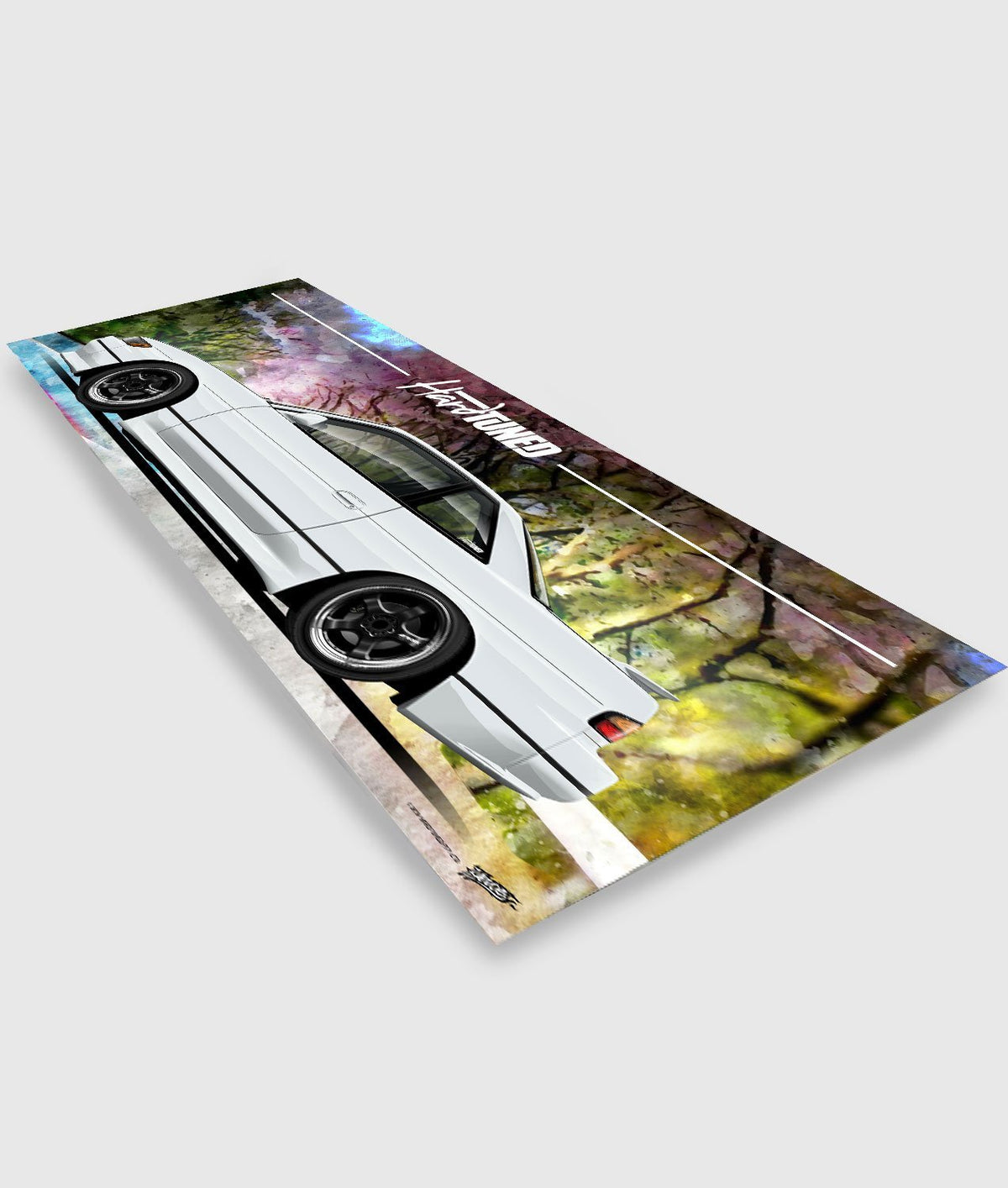 Nissan Silvia S13 Garage Flag - Hardtuned