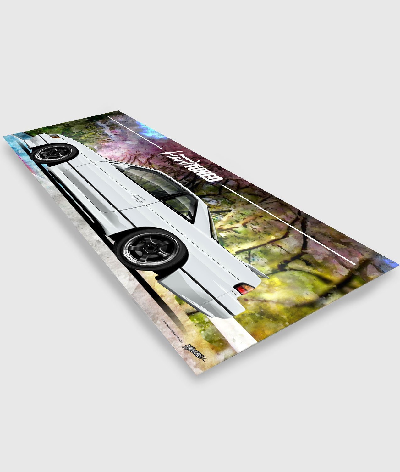 Nissan Silvia S13 Garage Flag - Hardtuned