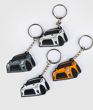 Nissan Skyline R35 GTR Rubber Key Ring - Hardtuned