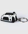 Nissan Skyline R35 GTR Rubber Key Ring - Hardtuned