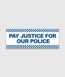Pay Justice - Police Sticker - Hardtuned