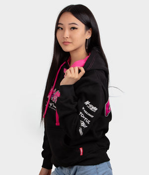 Pinkstyle - Drift Team Womens Hoodie - Hardtuned