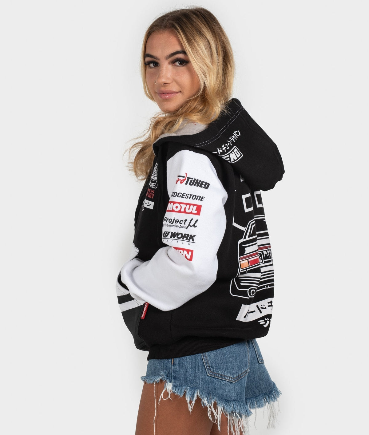 Toyota AE86 Trueno Womens Hoodie - Hardtuned