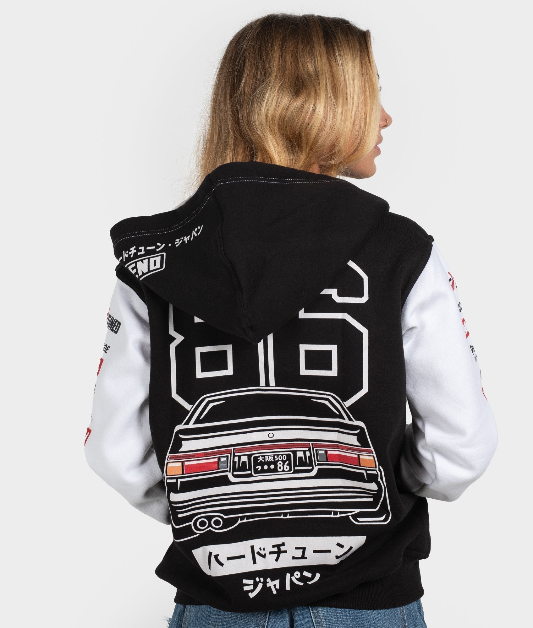 Toyota AE86 Trueno Womens Hoodie - Hardtuned