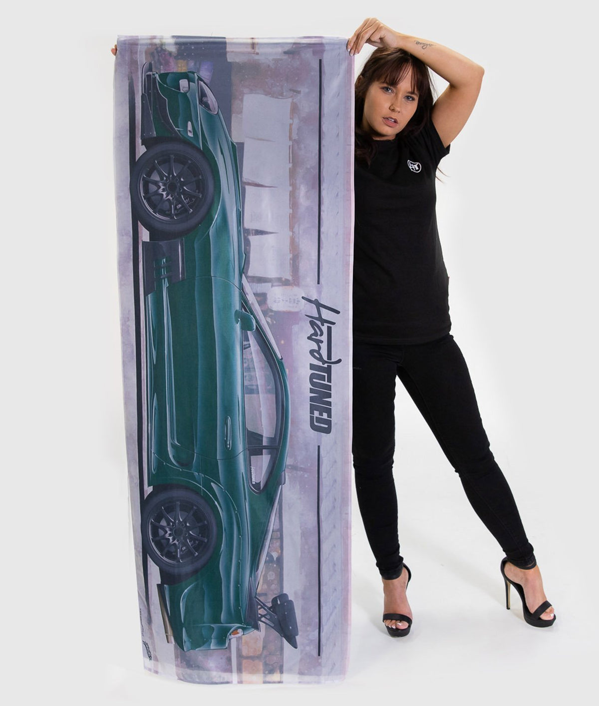 Toyota Supra MKIV Garage Flag - Hardtuned