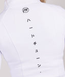 Trackside Longsleeve Jacket - White - Hardtuned